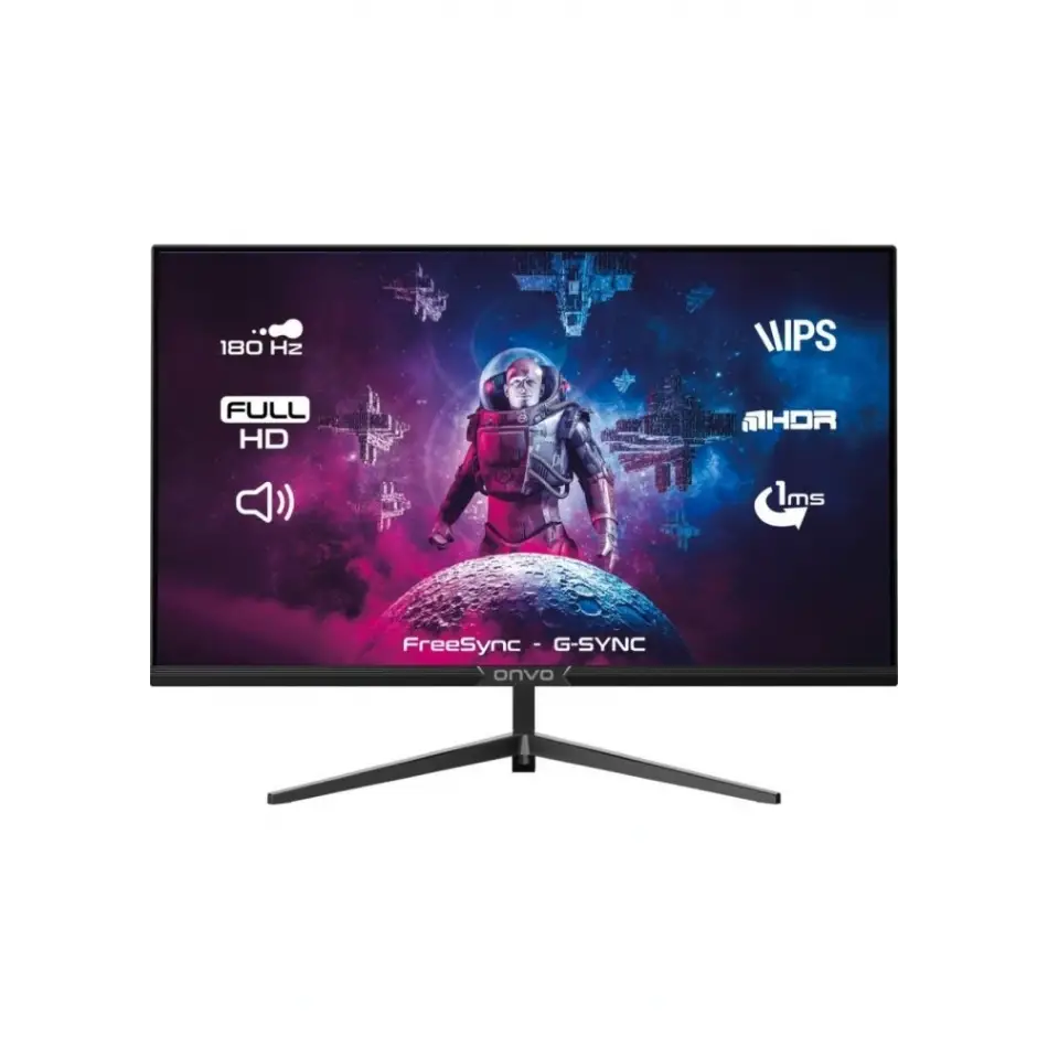 Onvo 27 Gaming 1ms 180hz Ips Fhd Hdmi+dp+hop