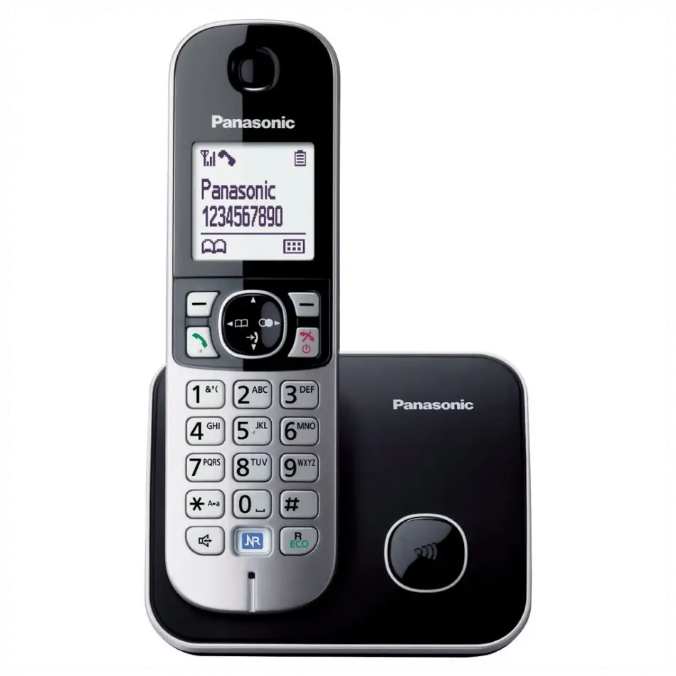 Panasonıc Kx-tg6811 Telsiz Telefon (gri) 18 Saat Konuşma, 170 Saat Bekleme, 120 Kişilik Rehber