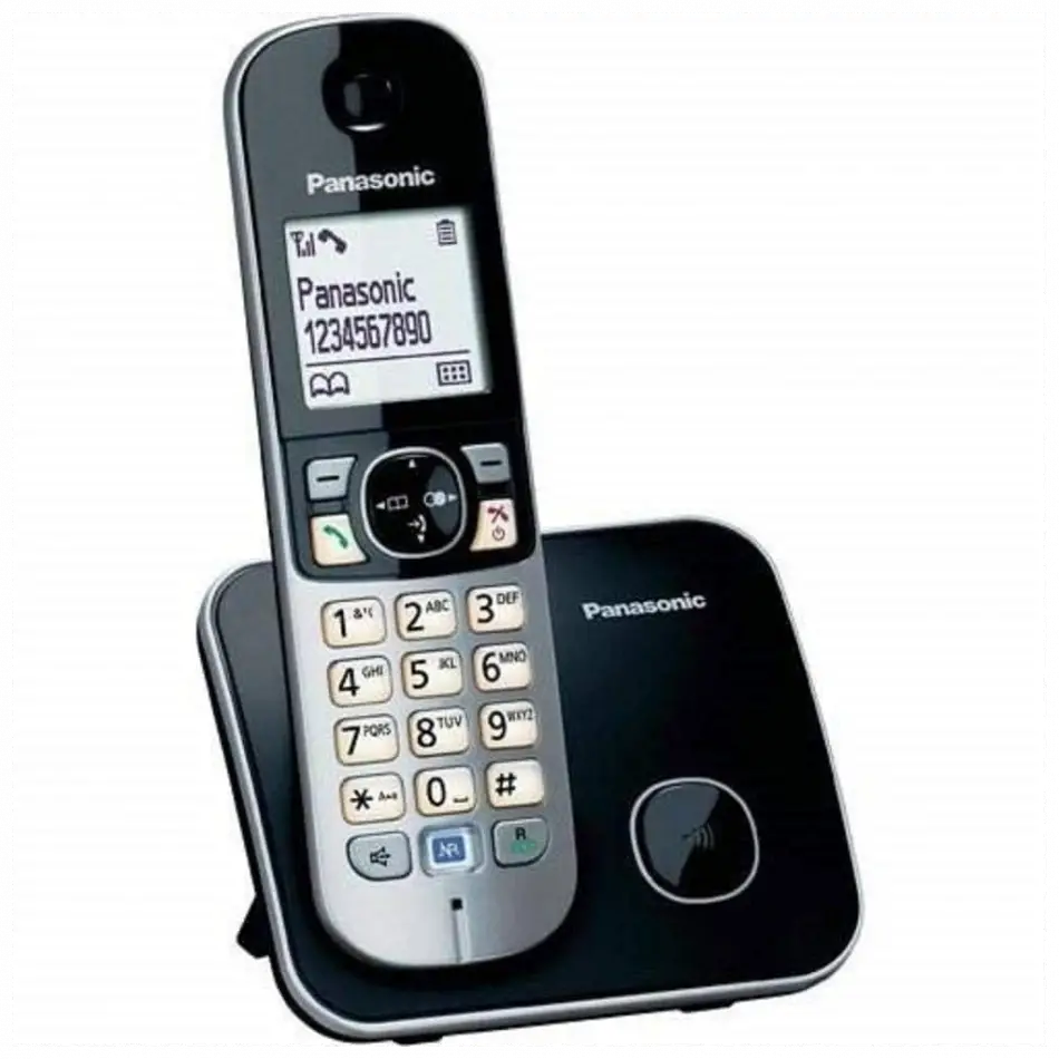 Panasonıc Kx-tg6811 Telsiz Telefon (gri) 18 Saat Konuşma, 170 Saat Bekleme, 120 Kişilik Rehber