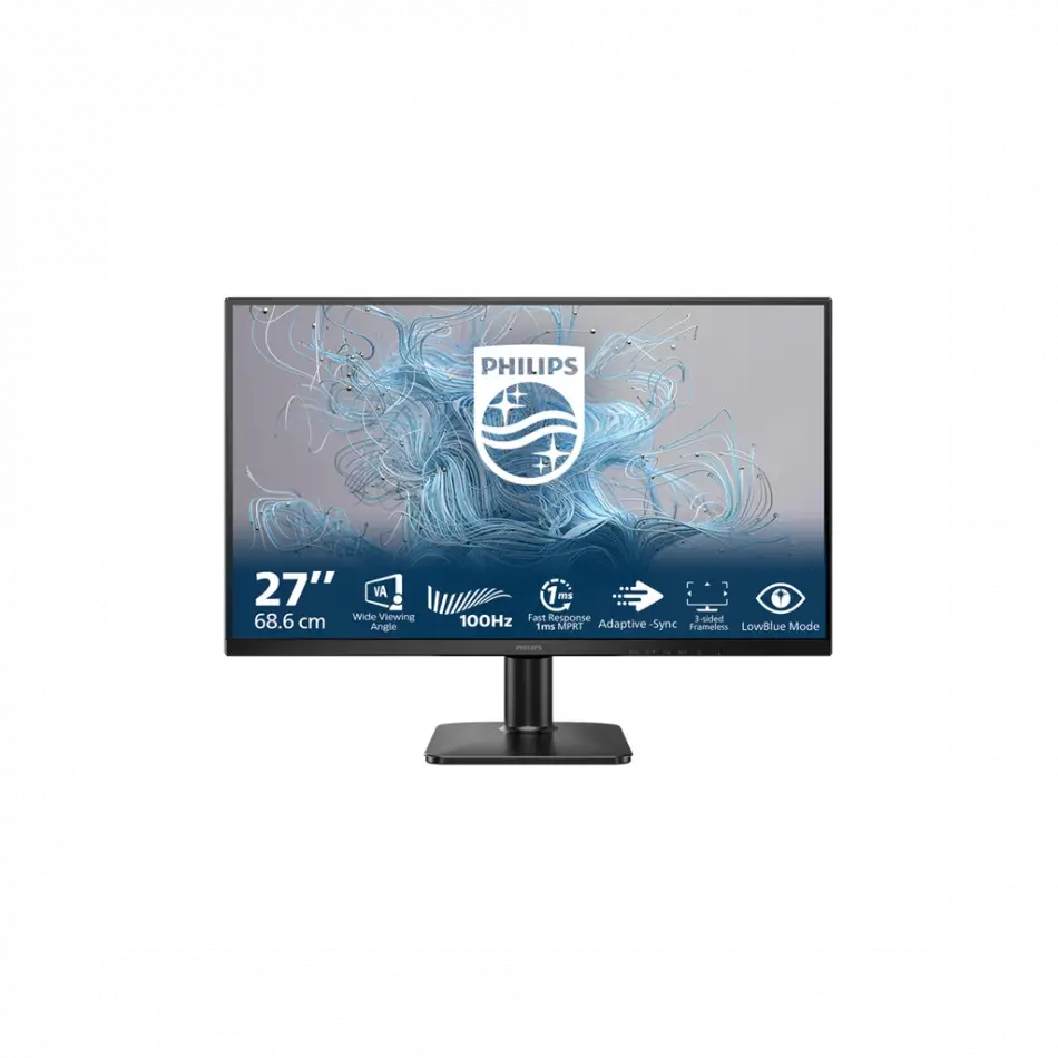 Phılıps 27e2n1100l/00 27 1ms, 100hz, Full Hd, Hdmı, D-sub, Va Panel Monitör