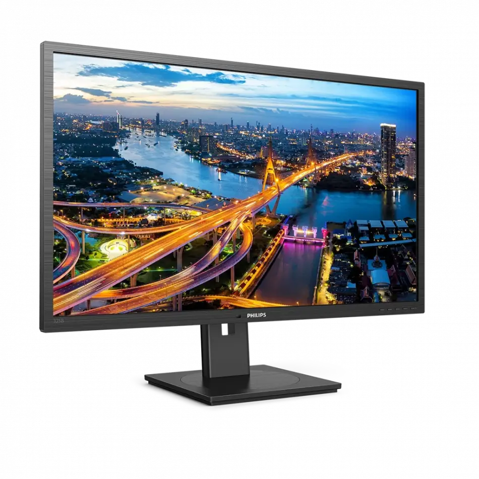 Phılıps 325b1l/00 31,5 4ms, 75hz 2k Quad Hd, 2xhdmı, Dp, Pivot, Ips Panel Monitör