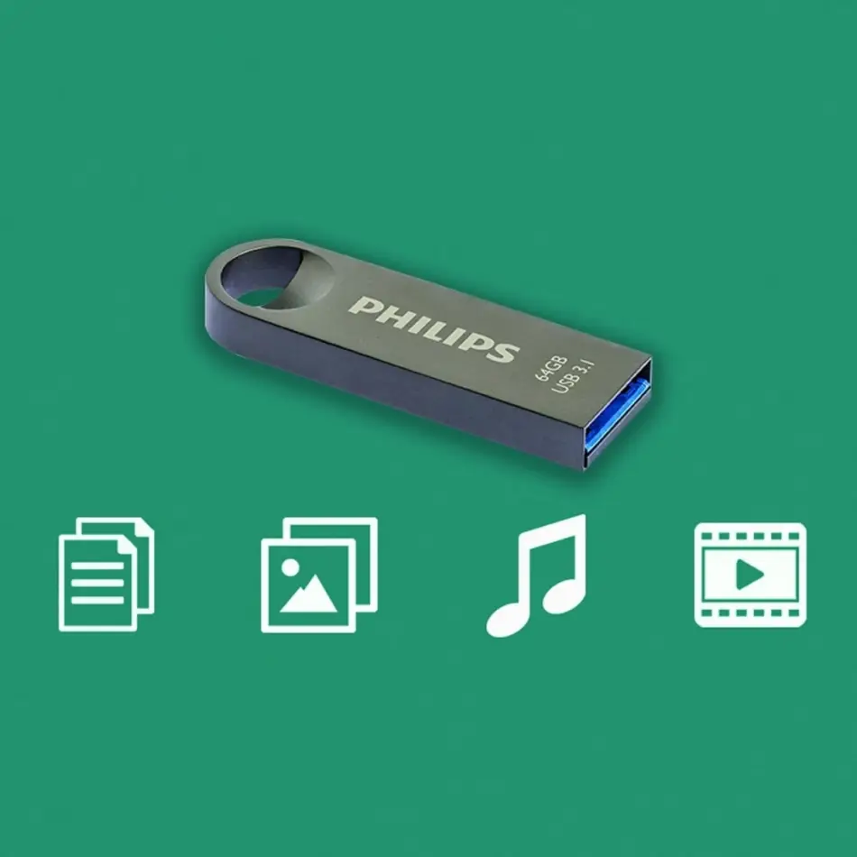 PHILIPS 64GB USB3.1 100/150MB/S FM64FD165B/00