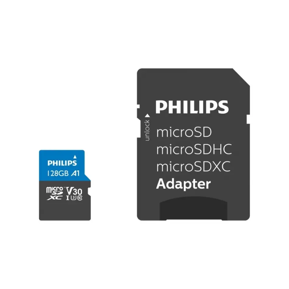 Phılıps Fm12mp65b, 128gb, Sdxc, Uhs-ı, V30, Class10, Microsd Kart Bellek (sd Adaptörlü)