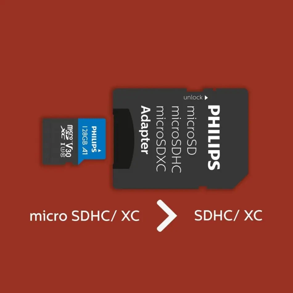 Phılıps Fm12mp65b, 128gb, Sdxc, Uhs-ı, V30, Class10, Microsd Kart Bellek (sd Adaptörlü)