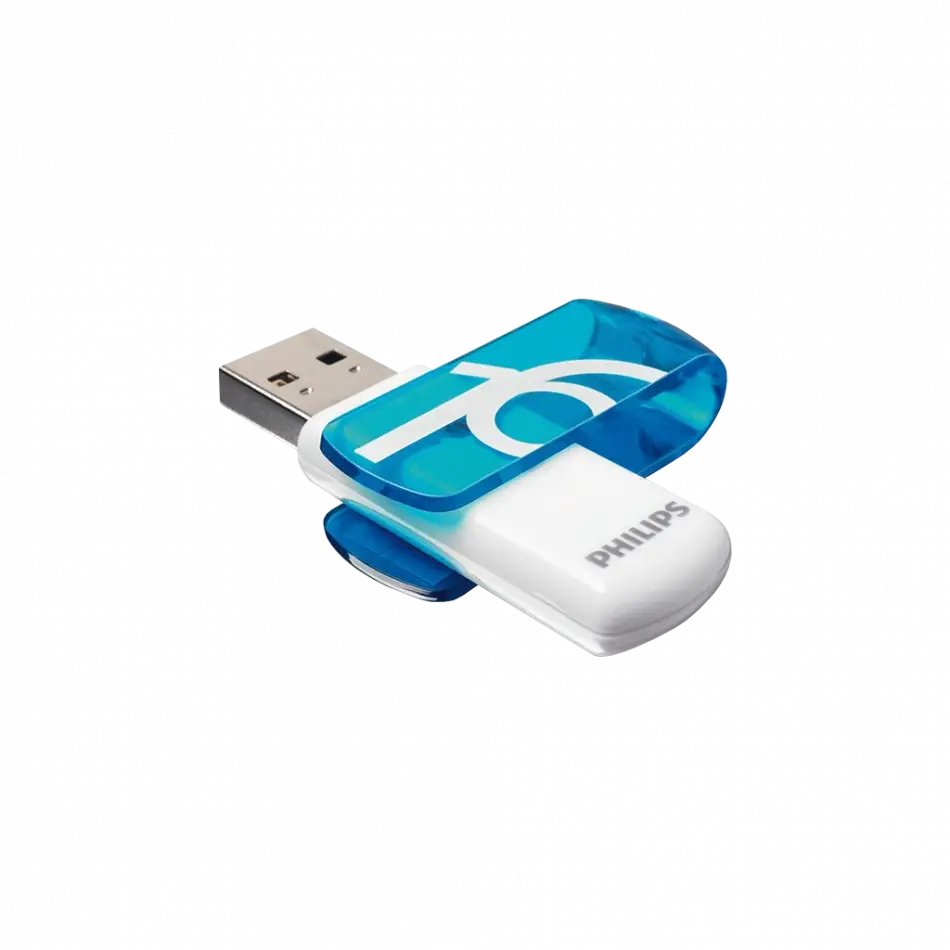 Phılıps Fm16fd05b, 16gb, Usb 2.0, Vivid, Okyanus Mavisi, Flash Disk
