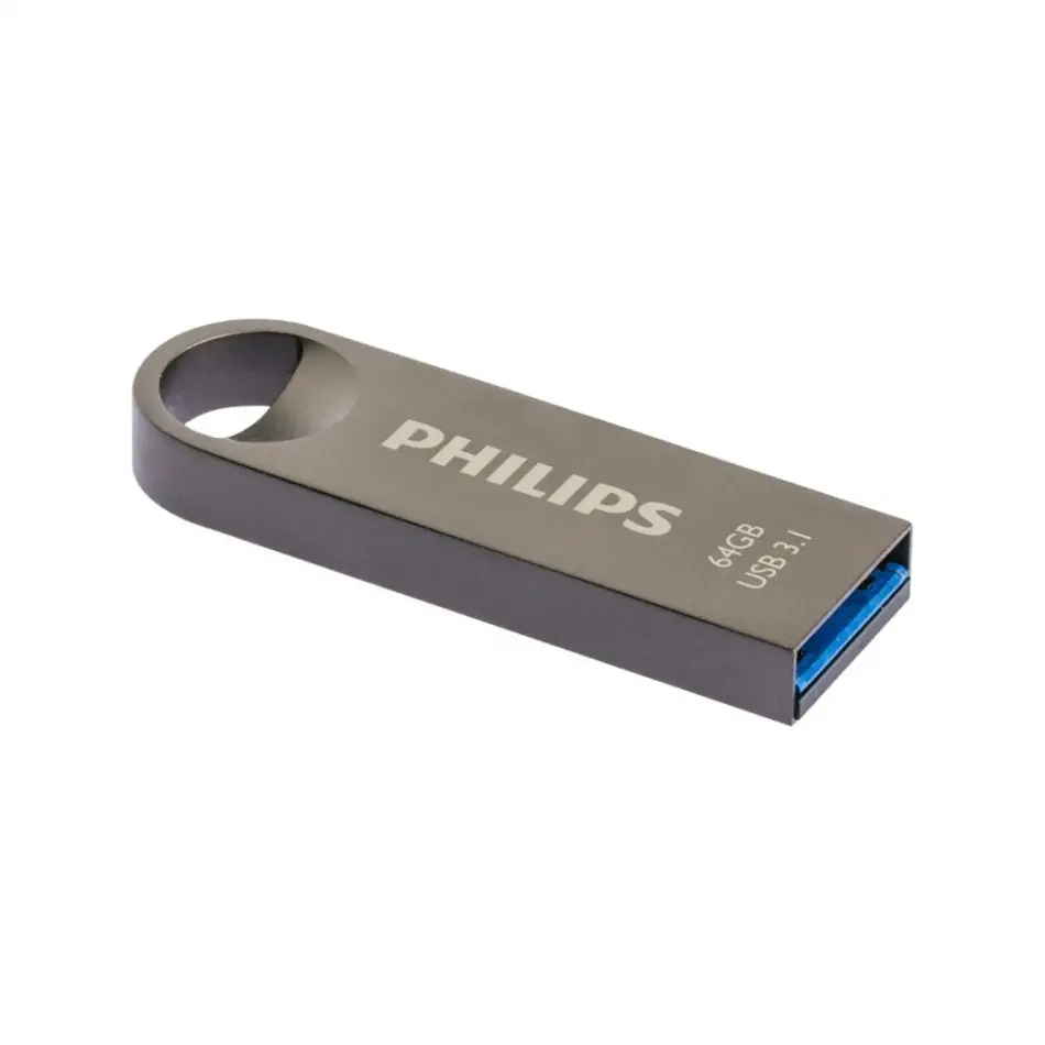 Phılıps Fm64fd165b, 64gb, Usb 3.1, Moon, Uzay Grisi, Flash Disk