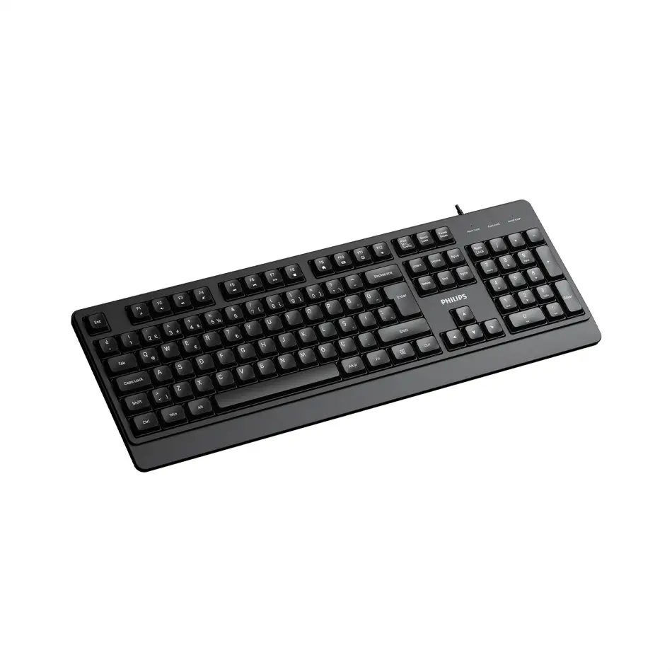 PHILIPS KABLOLU KLAVYE SPK6247B SİYAH