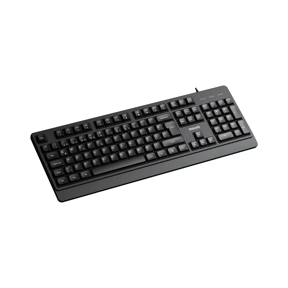 PHILIPS KABLOLU KLAVYE SPK6247B SİYAH