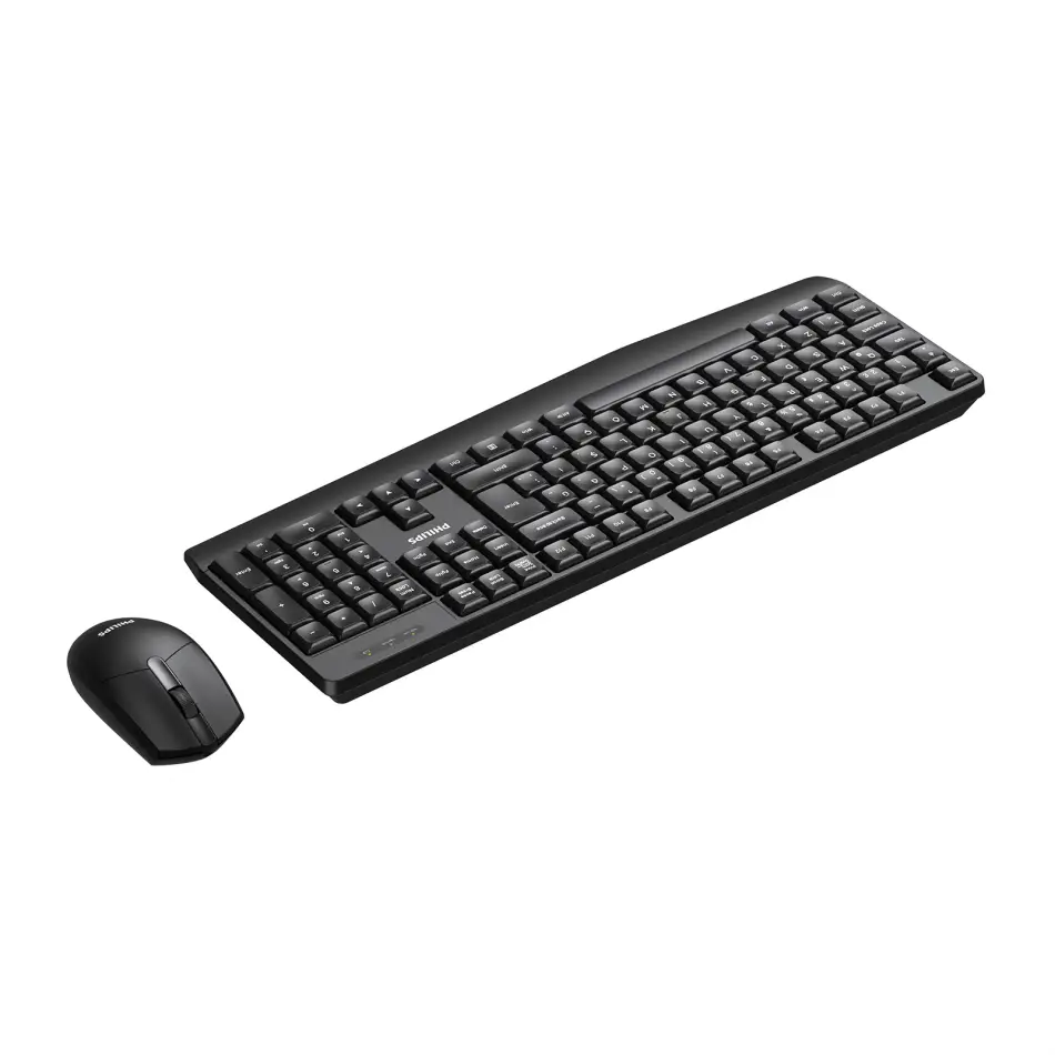 PHILIPS KABLOSUZ  KLAVYE&MOUSE SET SPT6337 SİYAH