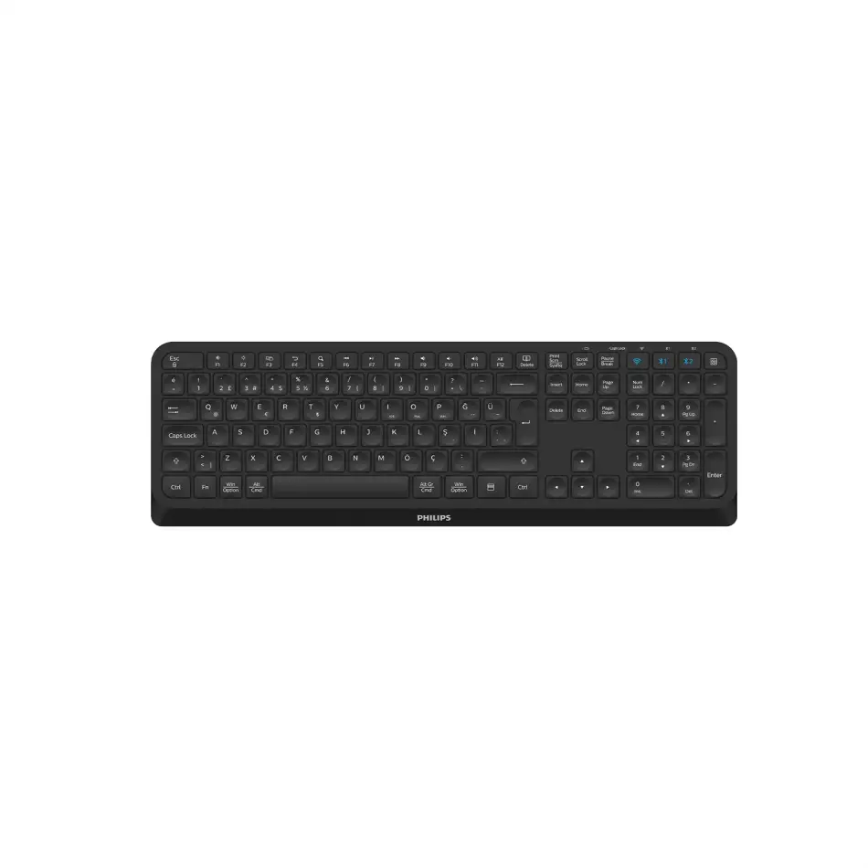 PHILIPS KABLOSUZ  KLAVYE&MOUSE SET SPT6407 SİYAH