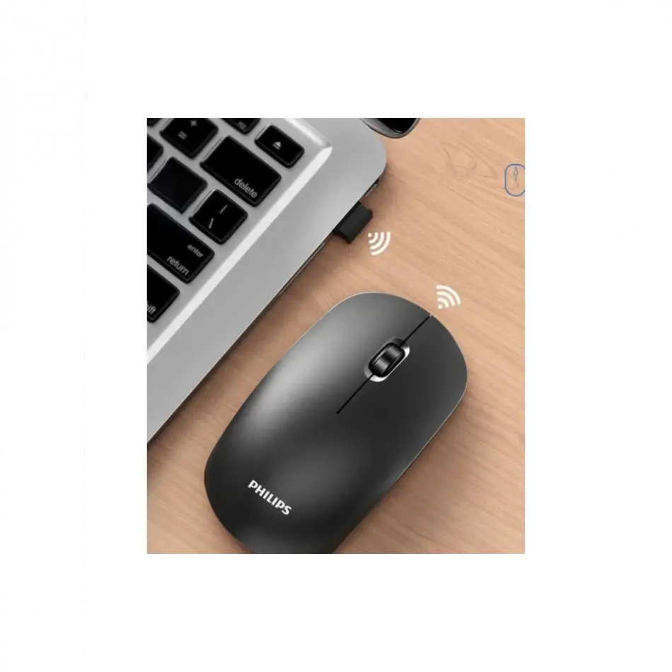 Phılıps Spk7315b, Siyah, Usb Nano 2,4gh Kablosuz, 1200dpi, Optic, 3 Tuşlu, Mouse