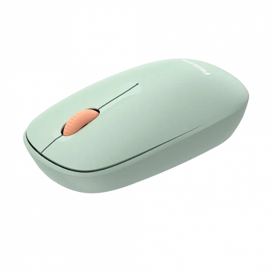 Phılıps Spk7318e, Yeşil, Usb Nano 2,4gh Kablosuz, 1600dpi, Optic, Sessiz Click, 3 Tuşlu, Mouse