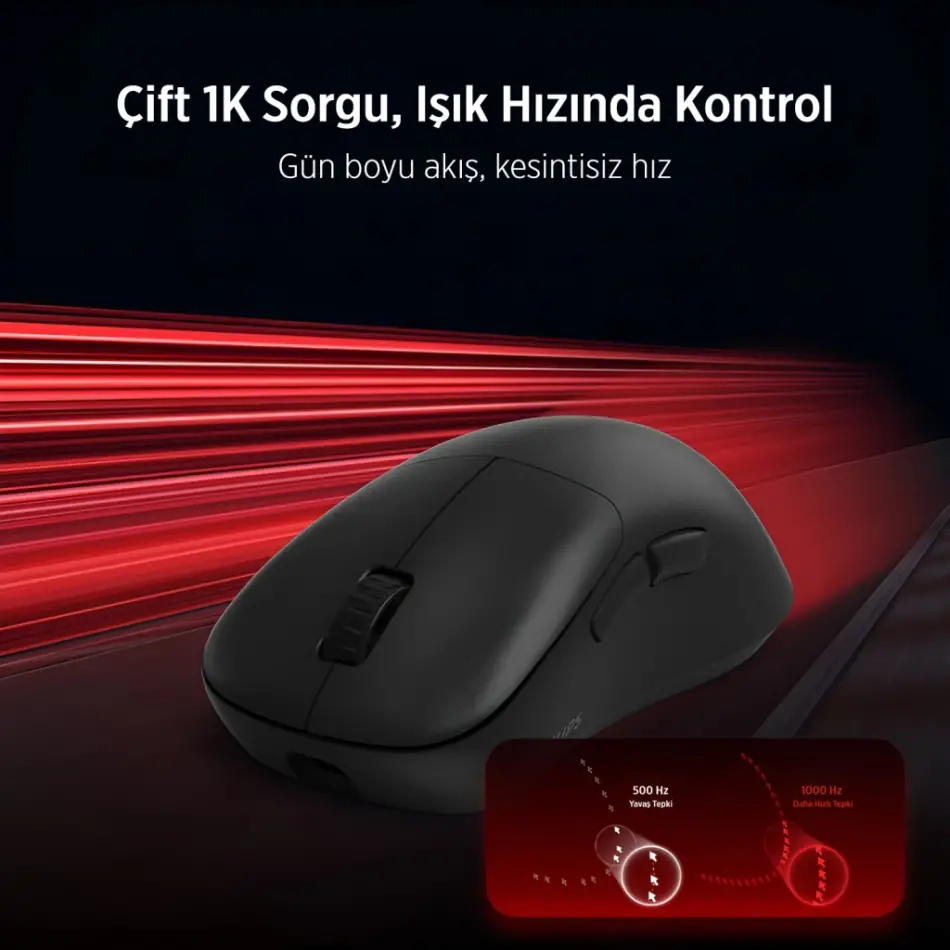 Phılıps Spk9418b, Evnıa, Siyah, Usb Nano 2,4gh Ve Bluetooth Kablosuz, 12.000dpi, Optic, 6 Programlanabilir Buton, Şarj Edilebilir, Gamıng Mouse