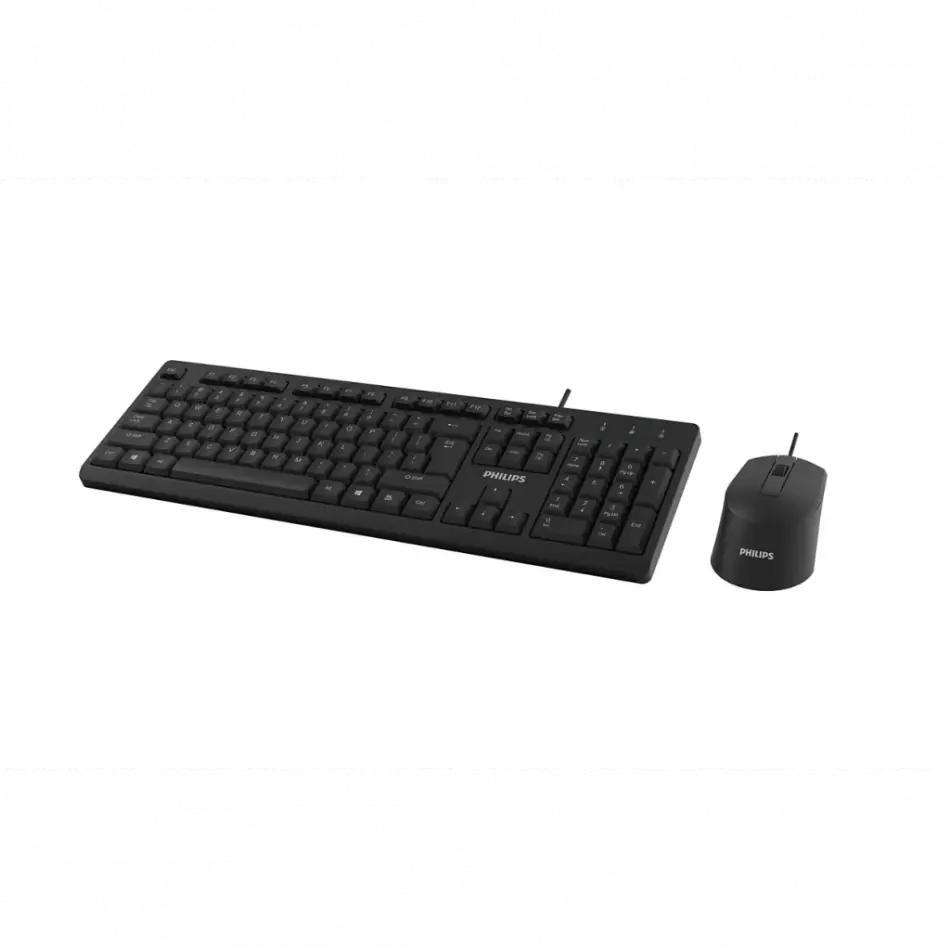 Phılıps Spt6234b, Siyah, Türkçe Q, Usb Kablolu, Klavye Mouse Set