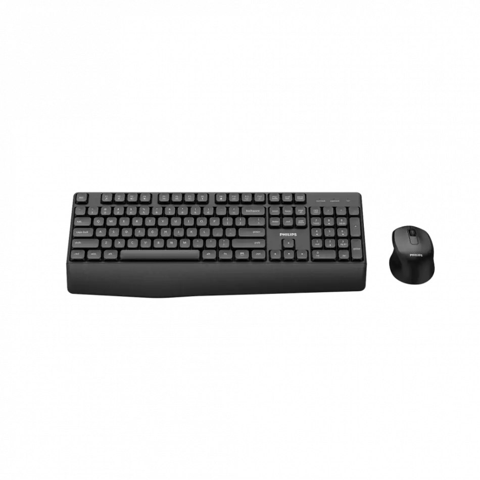 Phılıps Spt6348b, Siyah, Türkçe Q, 2.4ghz Kablosuz, Multimedya Klavye Mouse Set