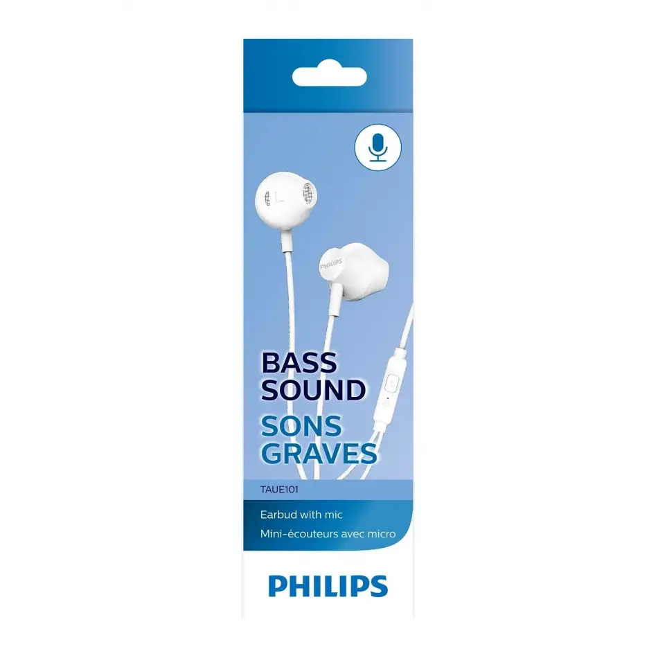 Philips Taue101wt Kulakiçi Beyaz Kulaklık Mikrofon