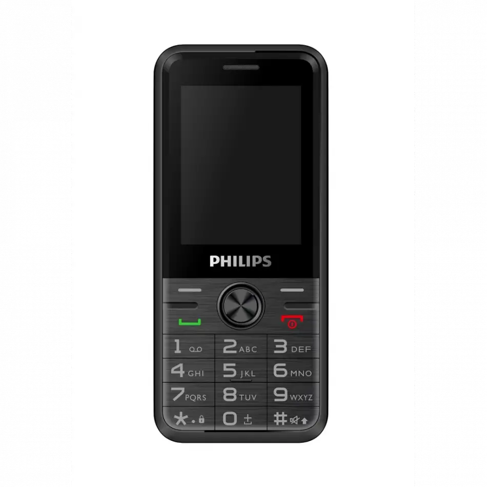 Phılıps Xenium E6500, 128mb, Siyah, 48mb Ram, 2,4inc Ekran, Arka Kamera, 4g Çift Sim Desteği, Fm Radyo, 1700mah Pil, El Feneri, Türkiye Kvk Garantili