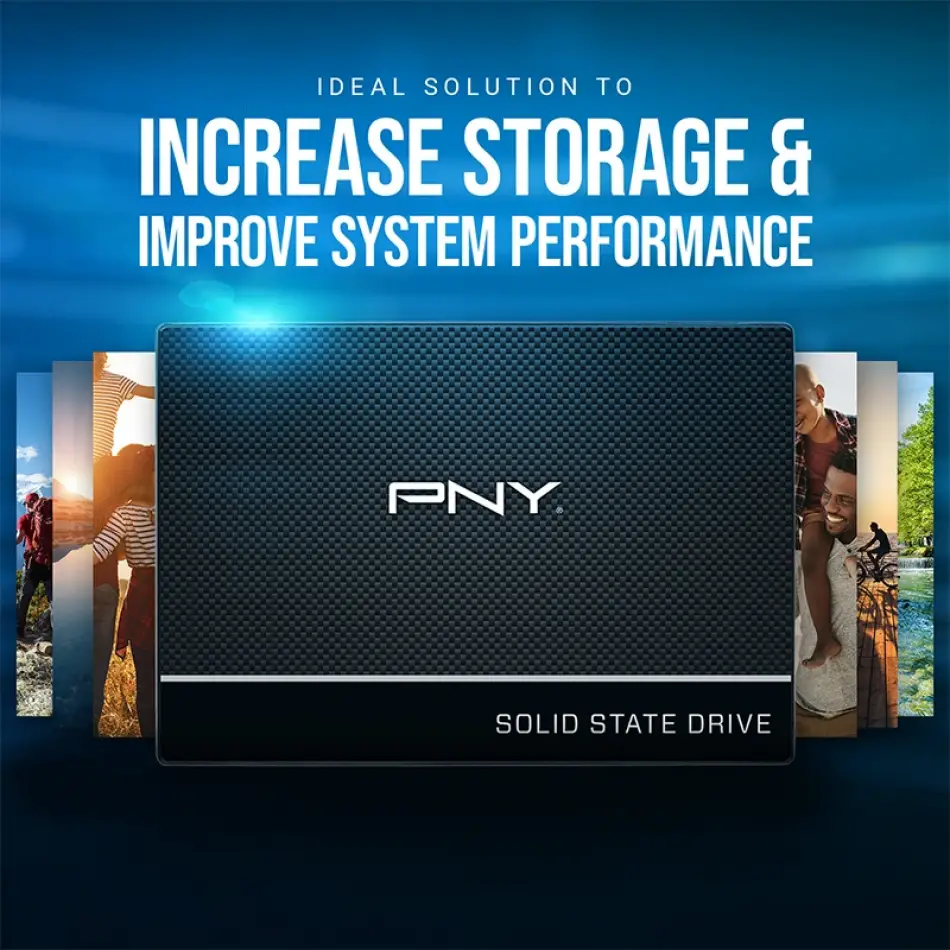 Pny Cs900 500gb 535/500mb/s 2,5 Sata3 Ssd (ssd7cs900-500-rb)