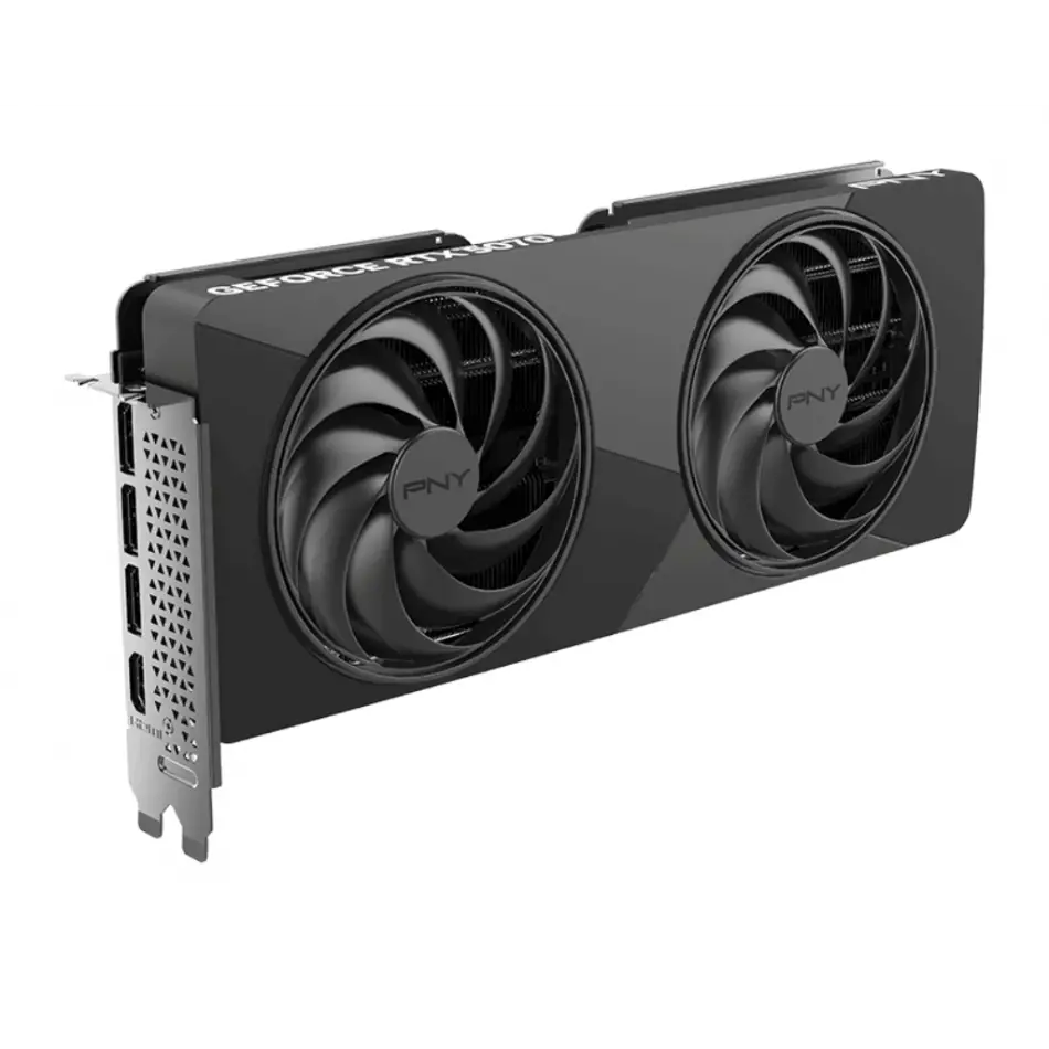 PNY GeForce RTX 5070 OC 12GB Dual-Fan Slim GDDR7 192Bit (VCG507012DFSXPB1-O)