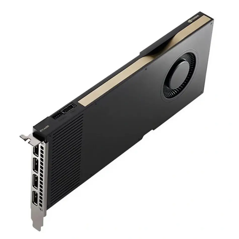 Pny Quadro Vcnrtxa4000-sb A4000 16gb Ddr6 256bıt 4xdp Pasif Soğutucu Yapay Zeka Uygulama Ekran Kartı (aksesuarsız)