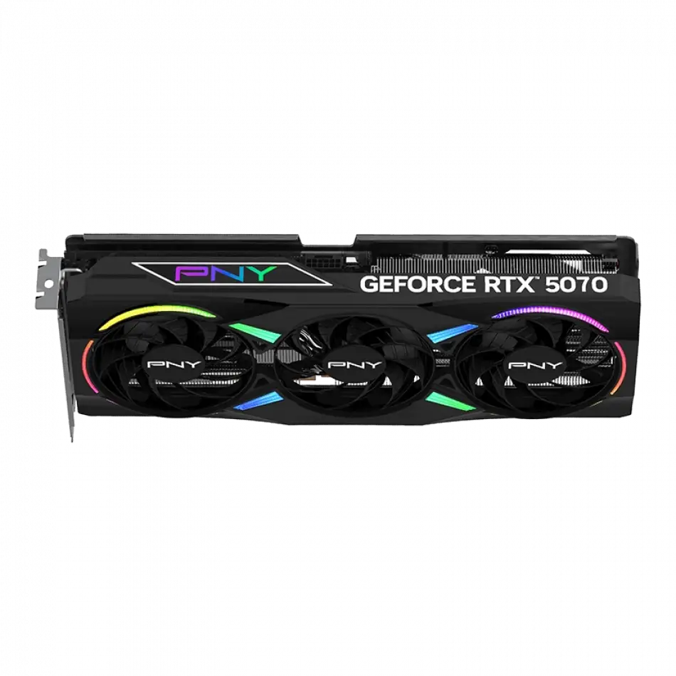 Pny Rtx5070 Argb Epıc-x Rgb 12gb Gddr7 192bit (vcg507012tfxxpb1-o)