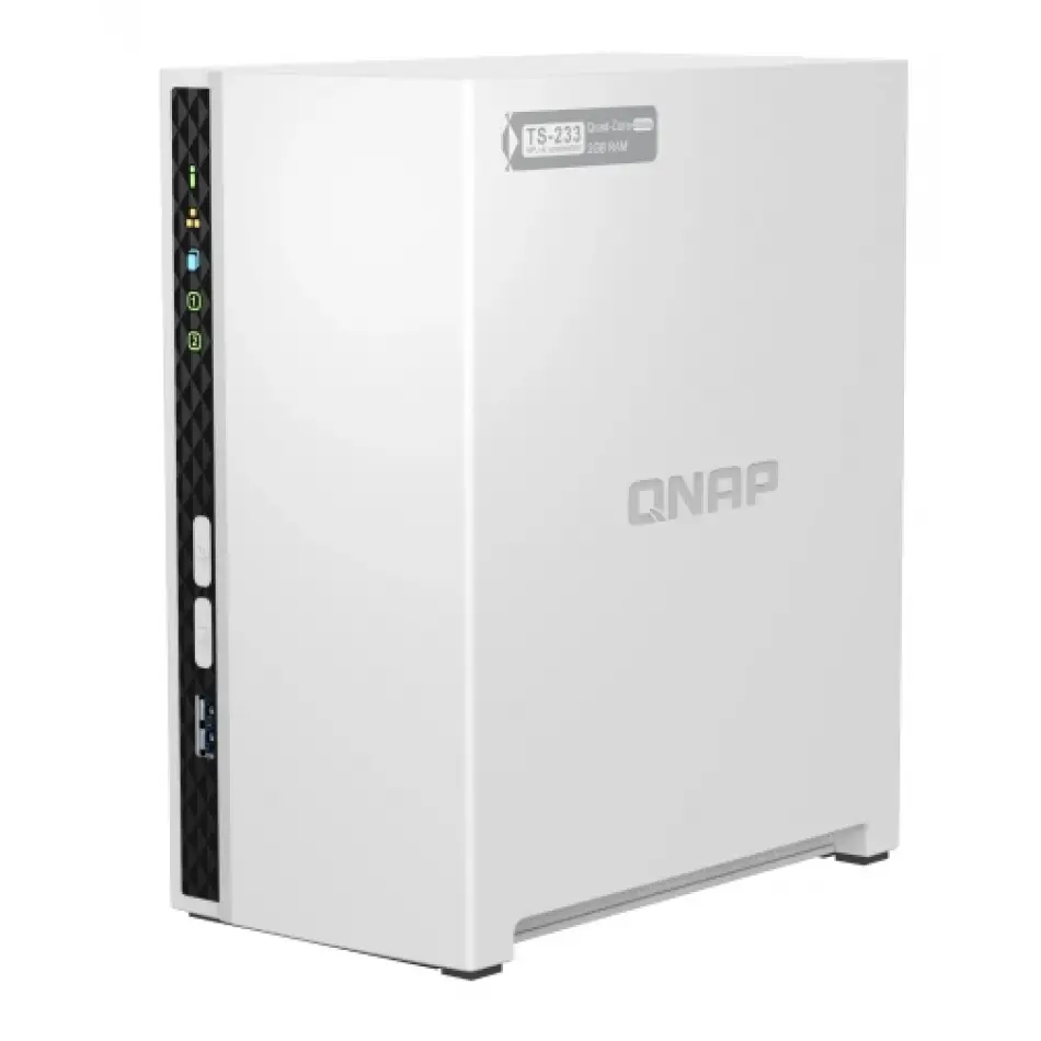 Qnap Ts-233 2 Yuvalı 2gb Depolama Ünitesi (resmi Distribütör Garantili)