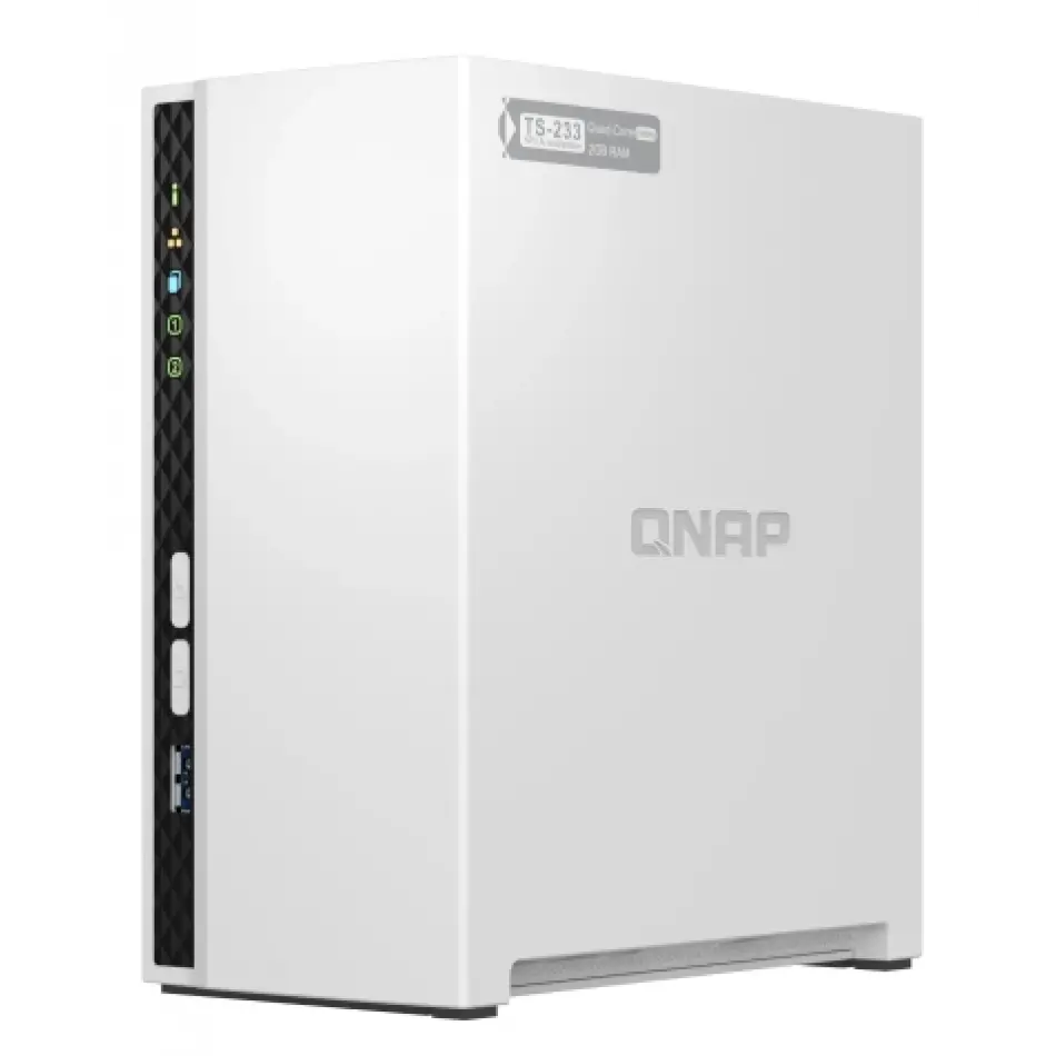 Qnap Ts-233 2 Yuvalı 2gb Depolama Ünitesi (resmi Distribütör Garantili)