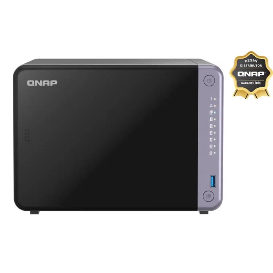 Qnap Ts-632x-4gb Ram 6 Hdd Yuvalı Tower Nas (resmi Distribütör Garantili)