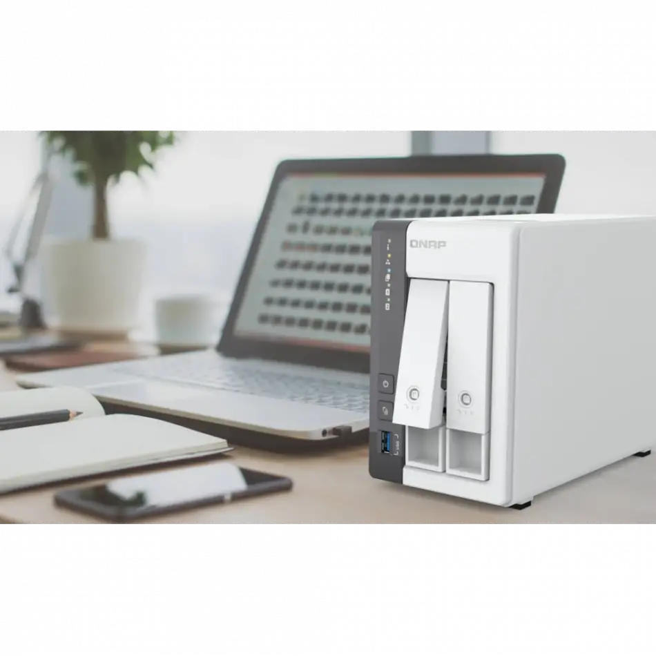 Qnap Turbonas Ts-216-g, 4gb Ram, 2xyuvalı, Tower Nas