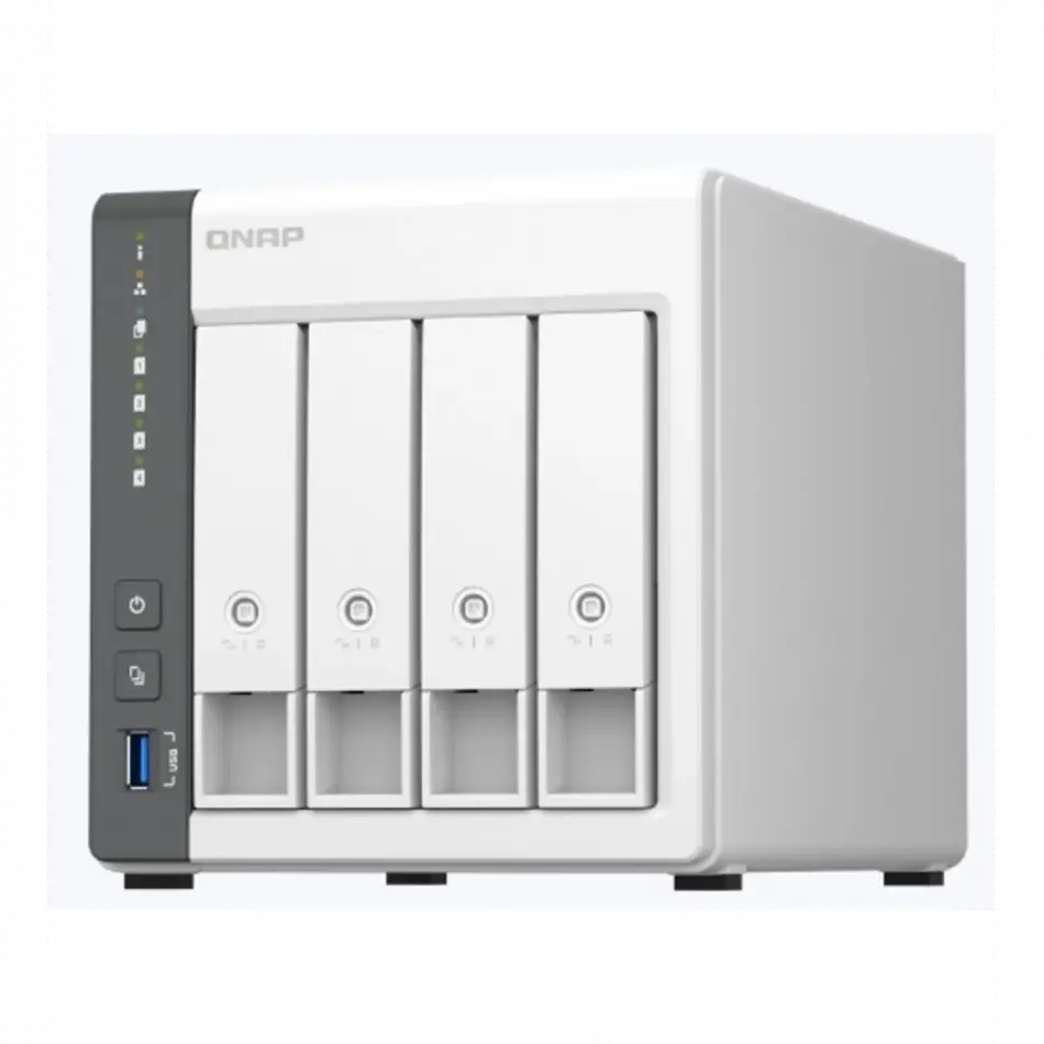 Qnap Turbonas Ts-433-4g, 4gb Ram, 4xyuvalı, Tower Nas