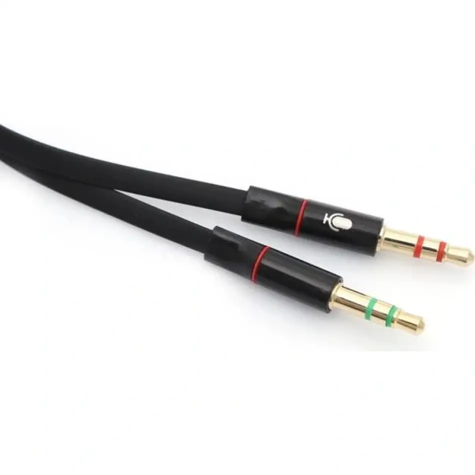 Qport Q-a12  3.5 Aux Splitter Kulaklık Ve Microfo