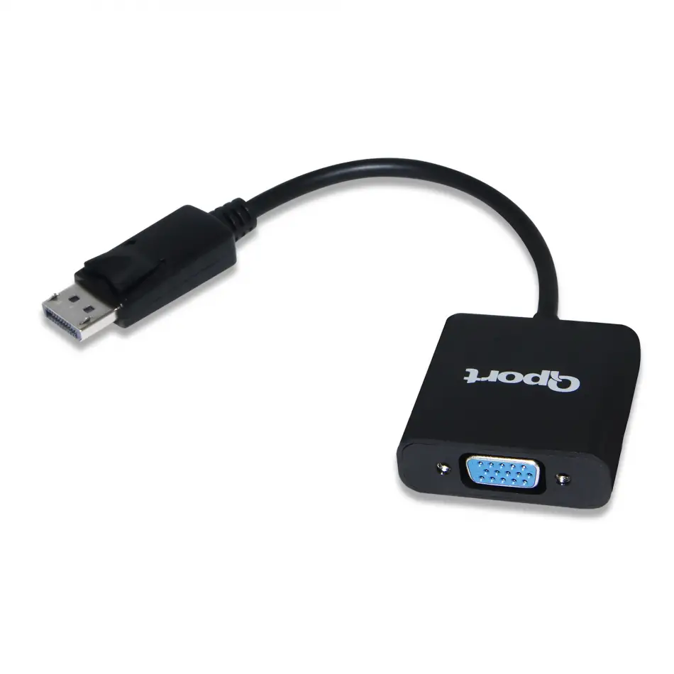 Qport Q-dp-vga Dp To Vga Çevirici