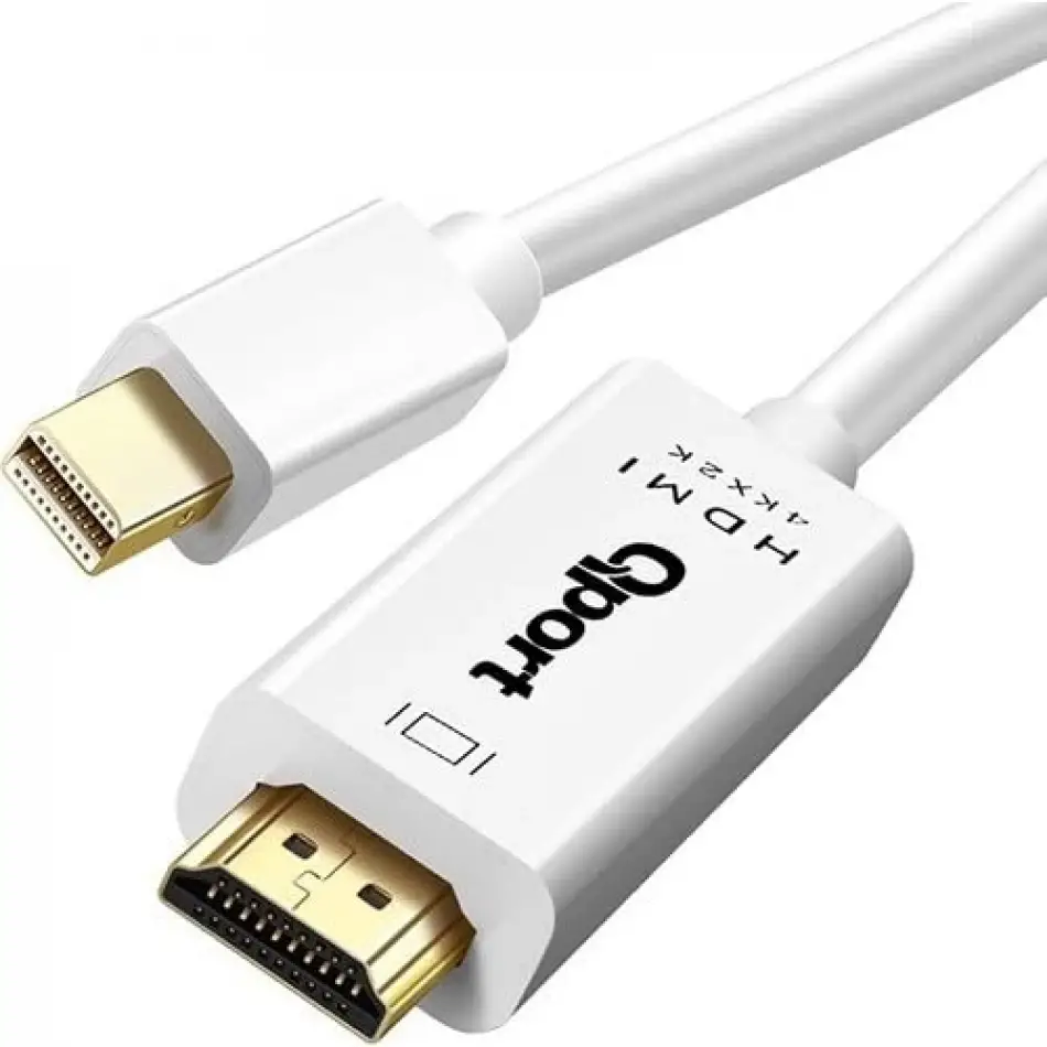 QPORT Q-DPM MİNİ DİSPLAYPORT TO HDMI 1.8MT KABLO