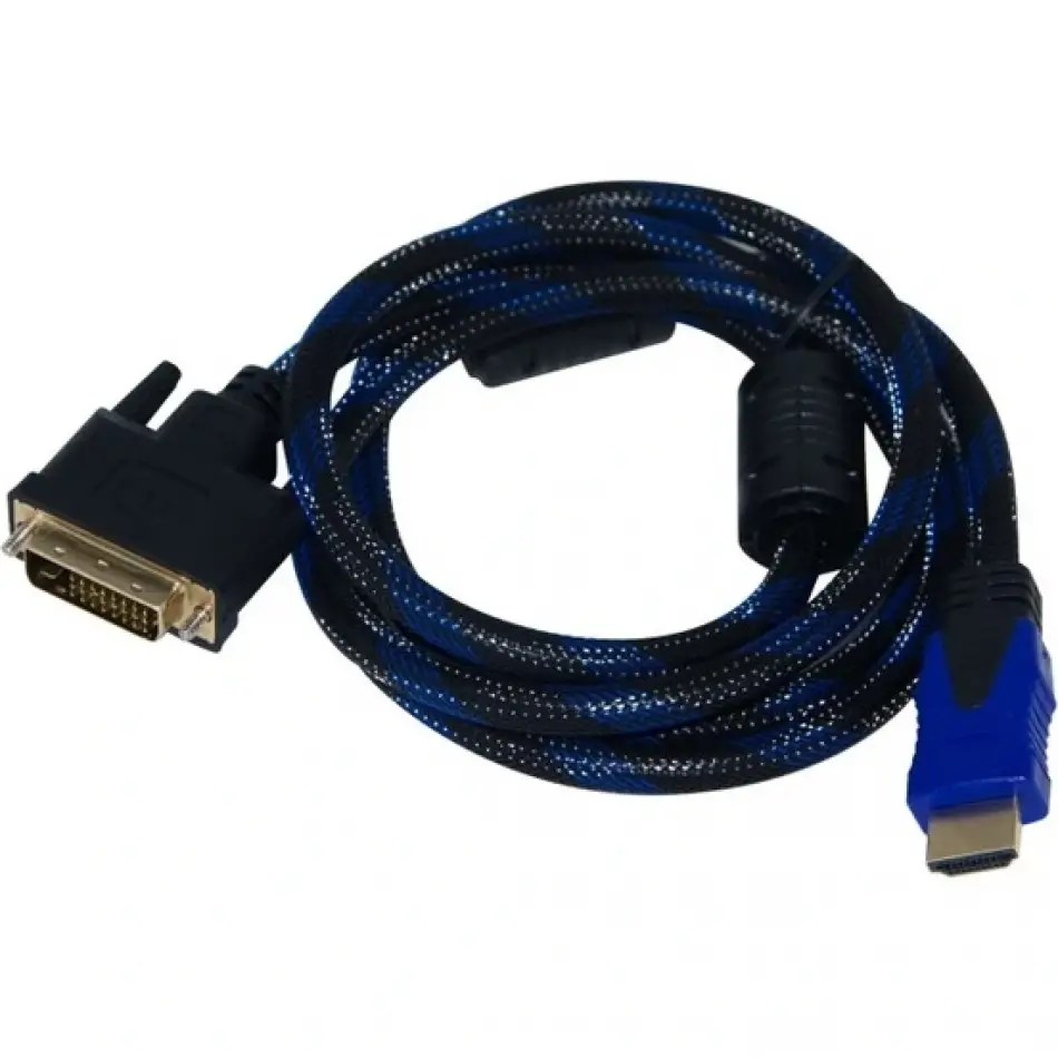 Qport Q-hdv  1,5m Dvı(24+1)=>hdmı Çevirici Kablo