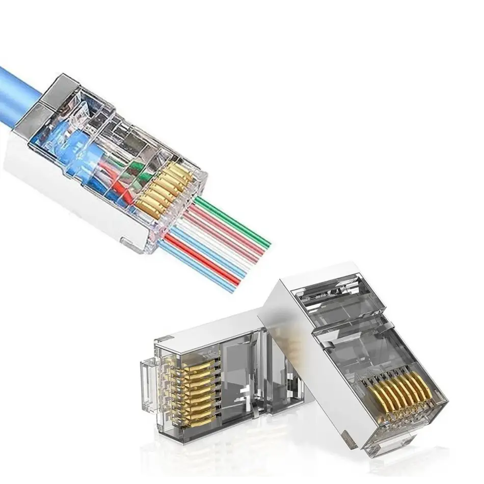 Qport Q-j601y Cat6 Ez-rj45 50lik Metal Yeni Nesil