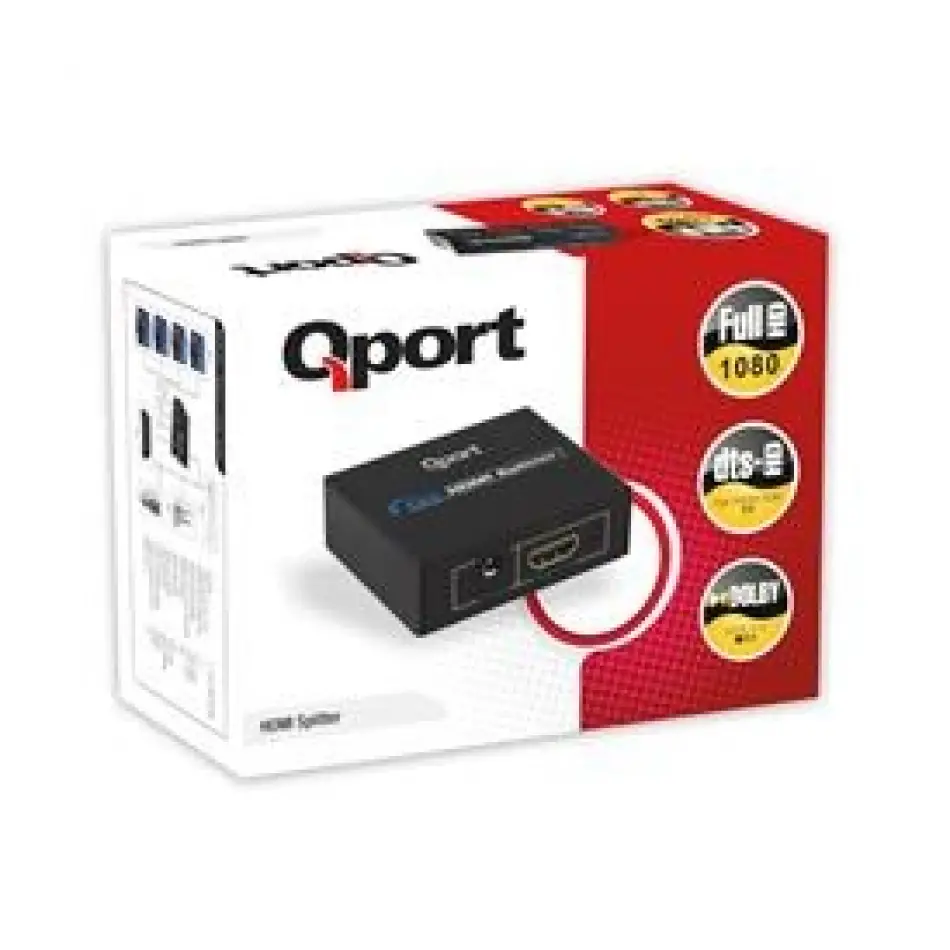 Qport (Q-spl4) Full Hd 1 Gırıs 4cıkıs Hdmı Splıtte