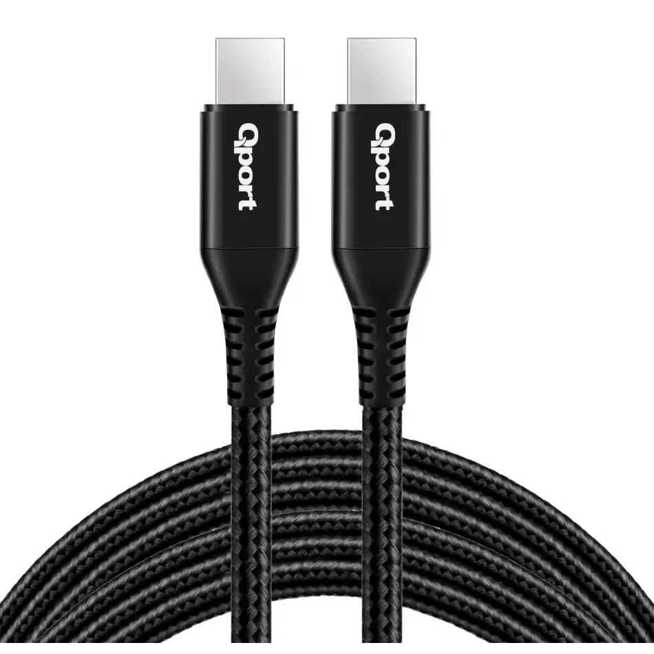 Qport Q-type-c3 3m Type-c 100w Super Hızlı Pd Sarj Ve Data Kablosu