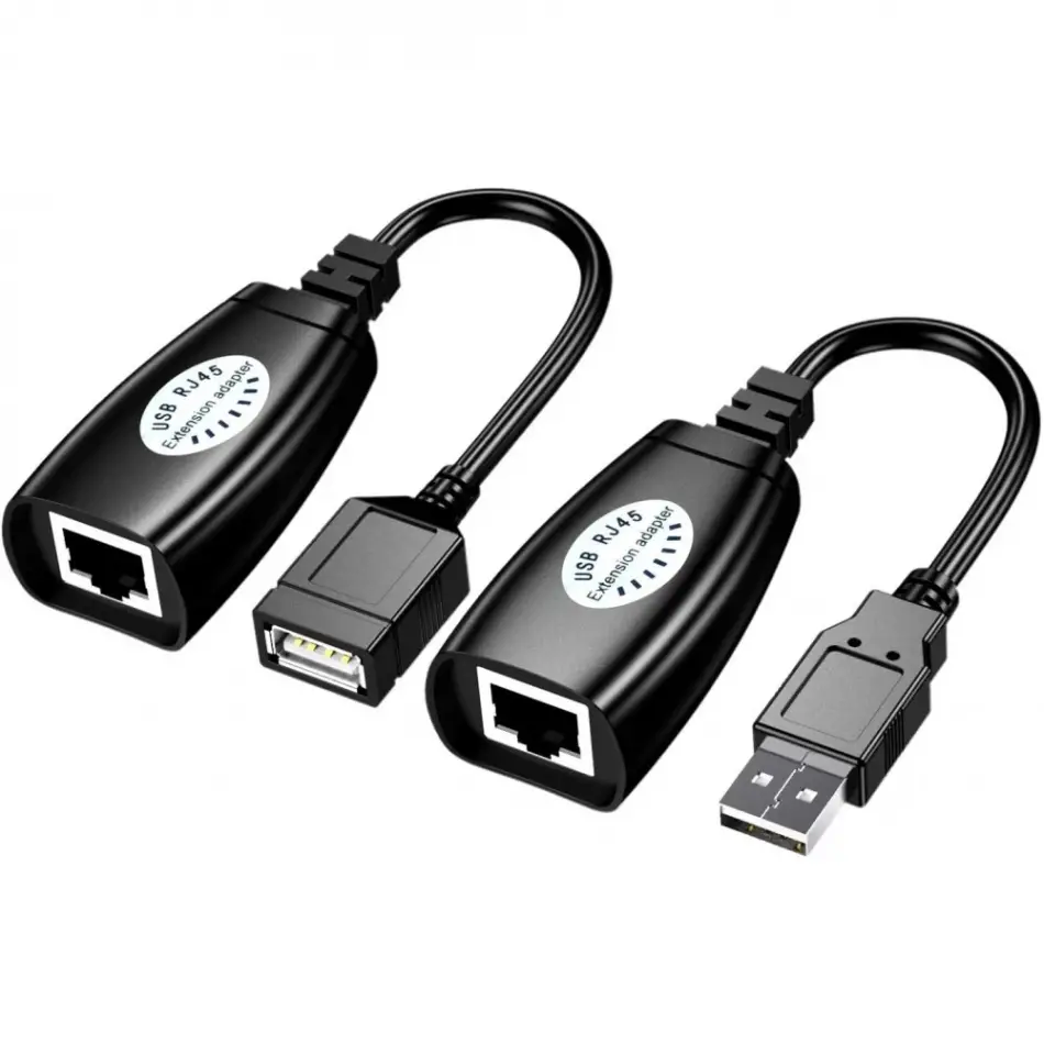 Qport Q-ux2 60m Usb Extender 2li Paket