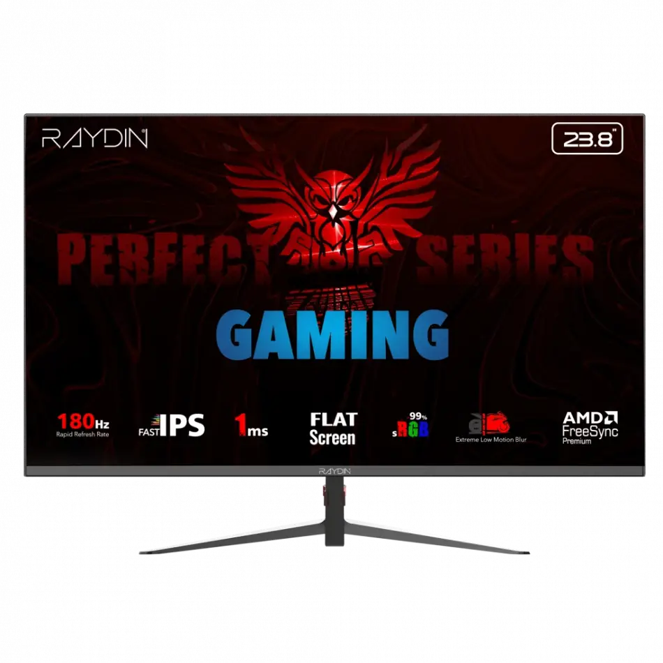 Raydın Mm24dfı-180hz, 23.8, 1ms, 180hz, Full Hd, Hdmı, Dp, Ips Led, Flat, Frameless, Freesync Gaming Monitör