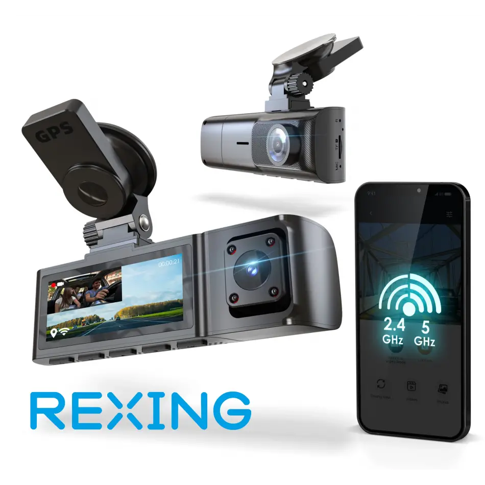 Rexıng R316 4k Gps Wı-fı Arac Kamerası + 64gb Sd