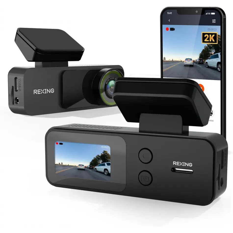 Rexıng V1 Lıte 2k Wıfı Arac Kamerası + 32gb Sd Kar