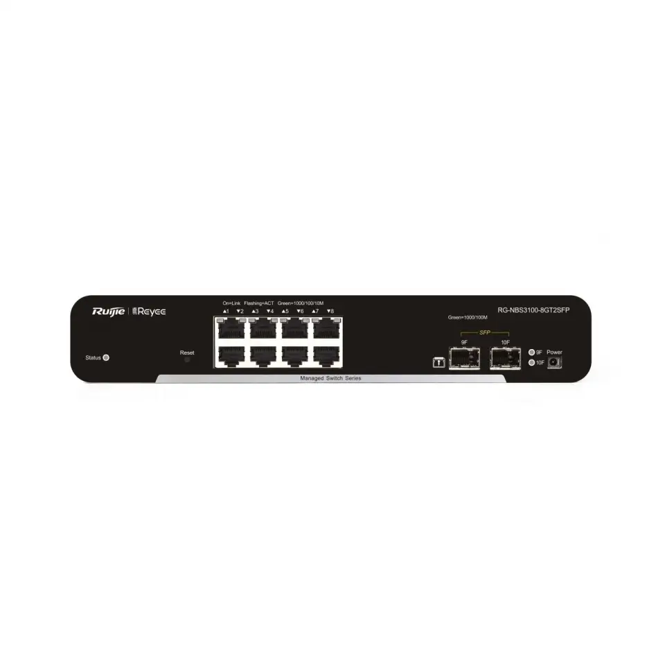 Reyee Rg-nbs3100-8gt2sfp 8 Portlu Gigabit L2