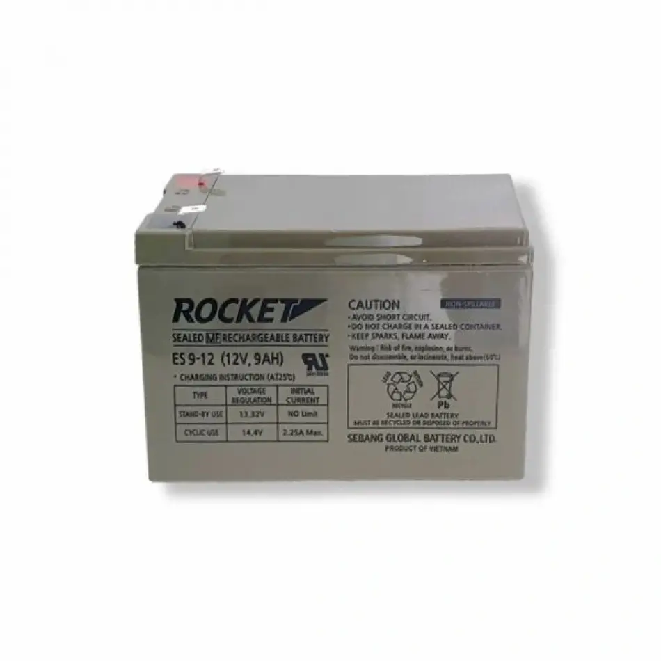 Rocket 12v 9ah Ups Akü