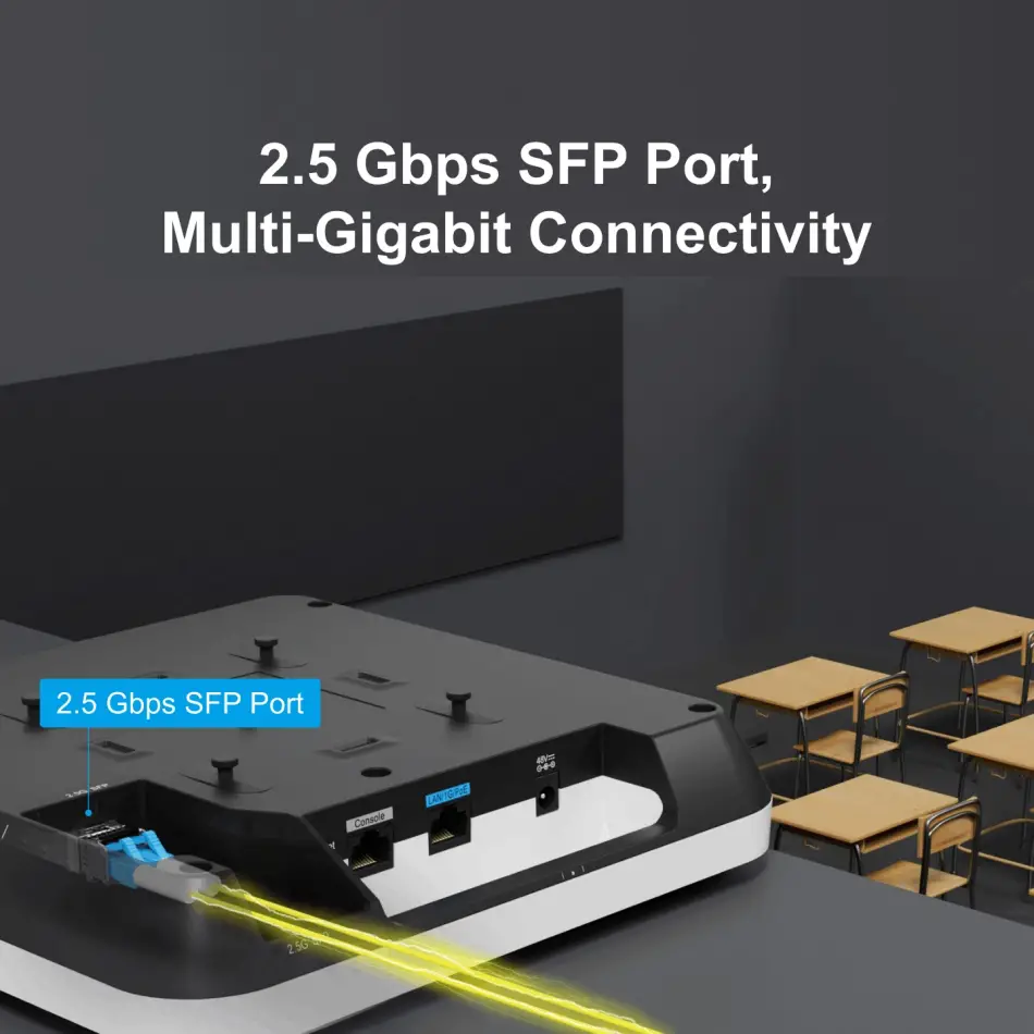 Ruıjıe-reyee Rg-ap820-l V3 2 Port 2.4+5ghz Poe Access Point