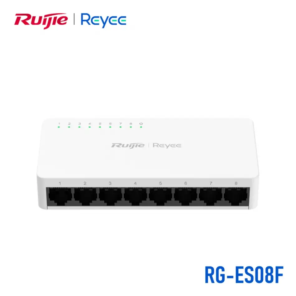 Ruıjıe Reyee Rg-es08f 8 Port Megabit Switch  Plastik Kasa