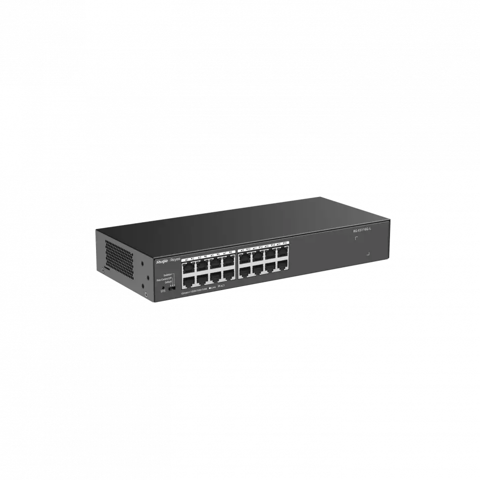 Ruijie-reyee Rg-es116g-l 16xge Yönetilemez Network Switch
