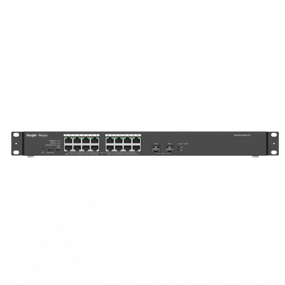 Ruijie-reyee Rg-es118gs-p-l 18xge F.gıgabıt 247w Poe Switch