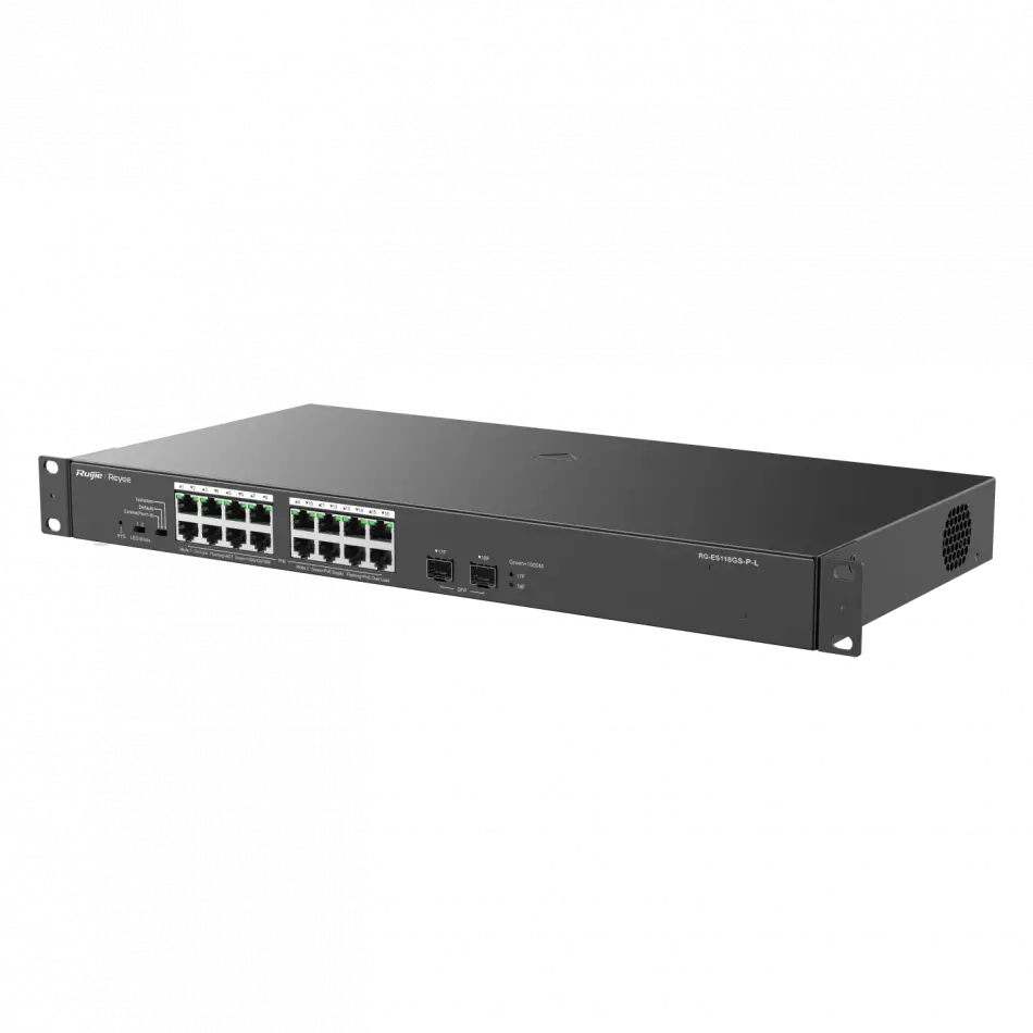 Ruijie-reyee Rg-es118gs-p-l 18xge F.gıgabıt 247w Poe Switch