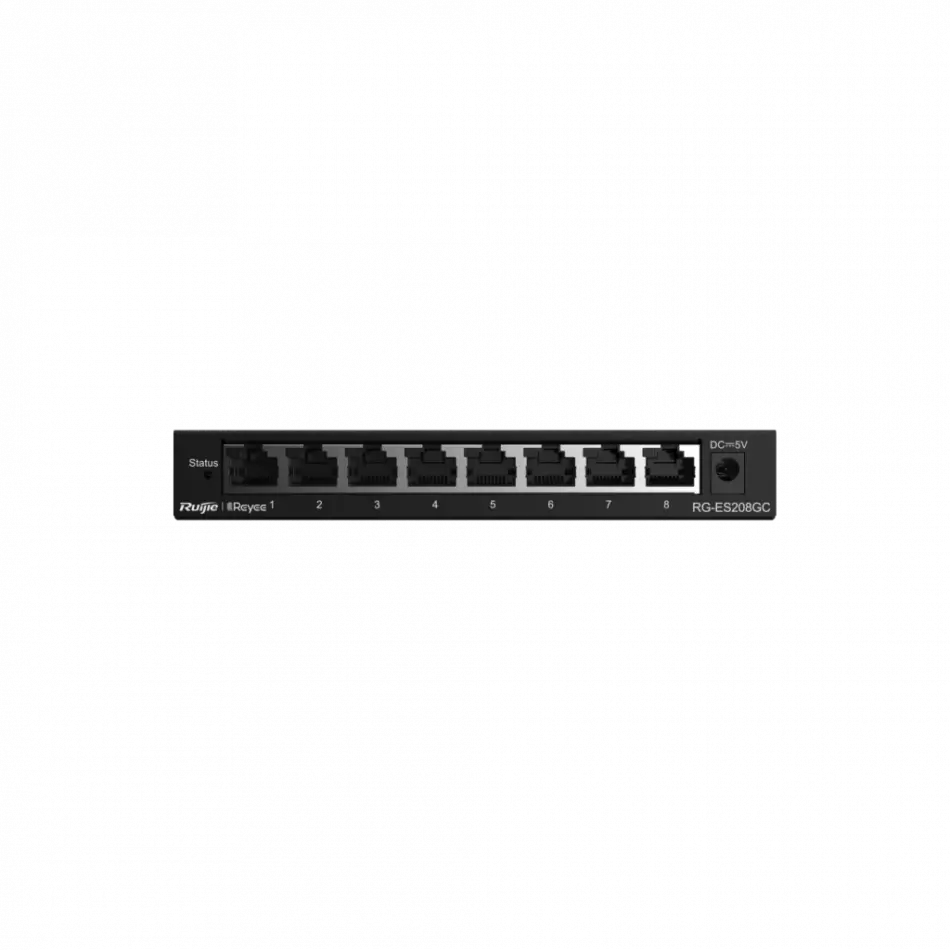 Ruıjıe Reyee Rg-es208gc  8 Port Gigabit , Colud Yönetilebilir Switch  Metal Kasa