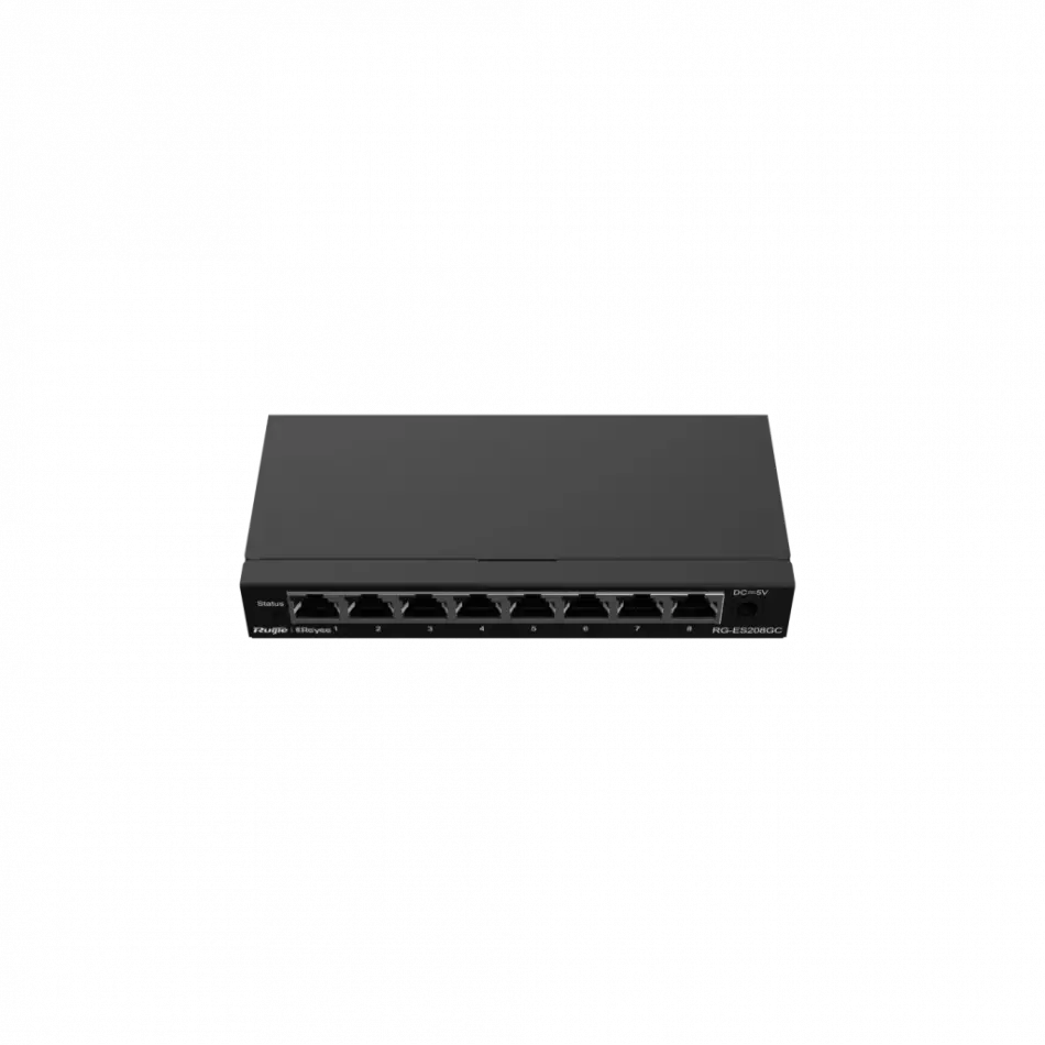 Ruıjıe Reyee Rg-es208gc  8 Port Gigabit , Colud Yönetilebilir Switch  Metal Kasa
